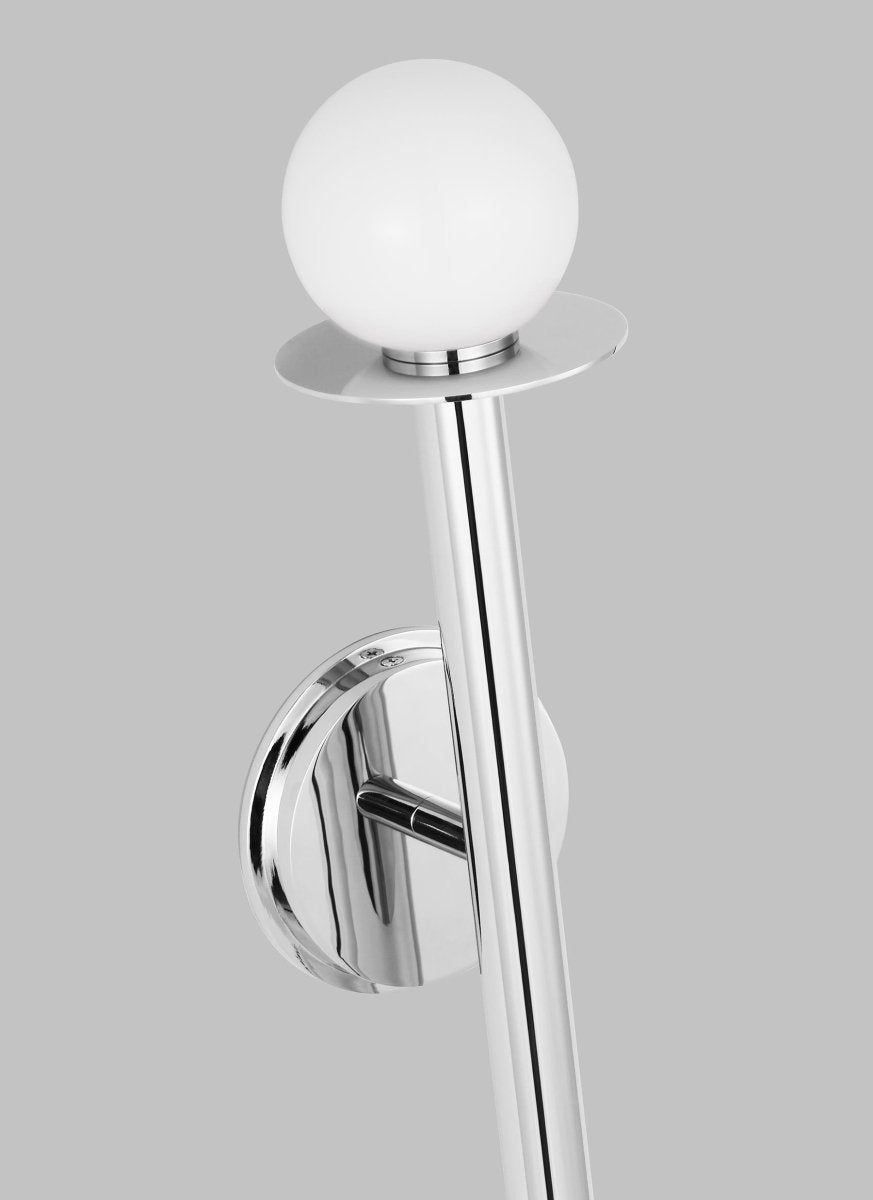 Applique murale 2-lumières Nodes - Blanc mat by Visual Comfort Studio | Luminaires & cie