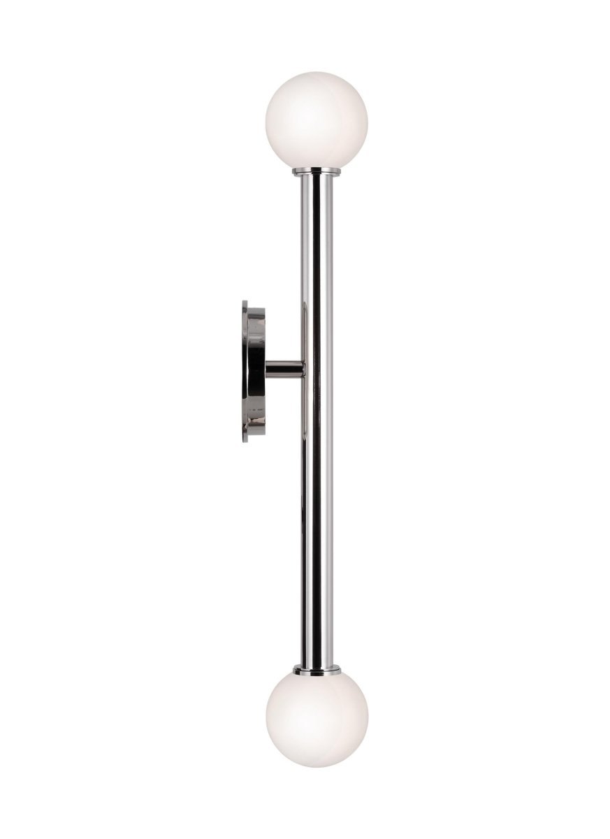 Applique murale 2-lumières Nodes - Blanc mat by Visual Comfort Studio | Luminaires & cie