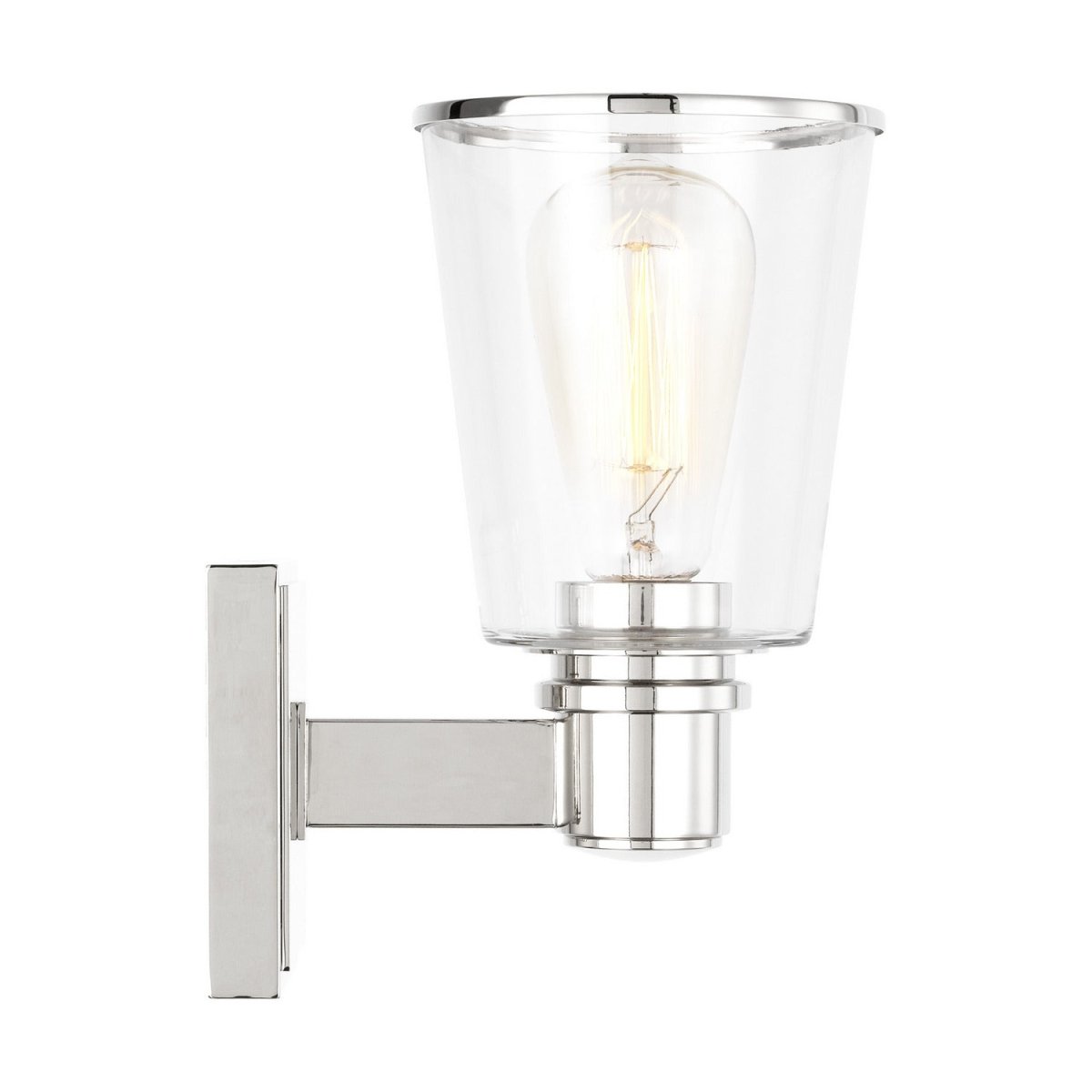 Applique murale Alessa - Nickel poli by Visual Comfort Studio | Luminaires & cie