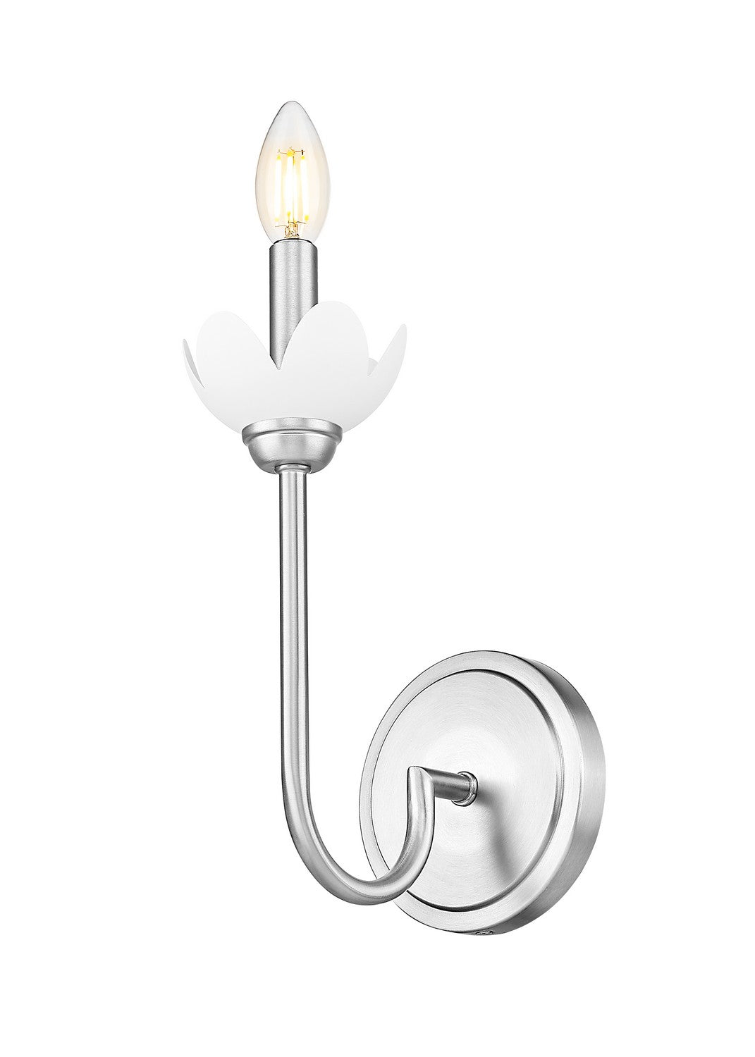 Applique murale Allistair Nickel brossé, nombre ampoules 1 – vue 6