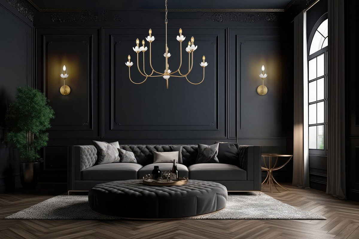 Applique murale Allistair Or moderne, nombre ampoules 1 – vue 7