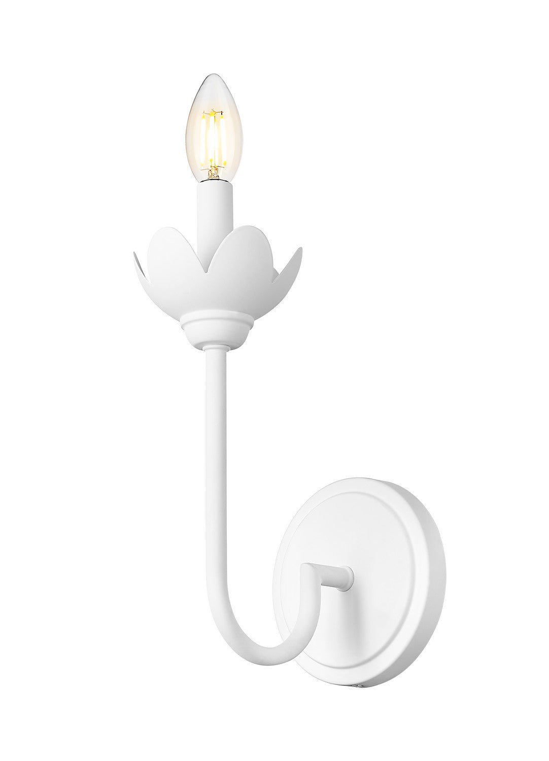 Applique murale Allistair Blanc toundra, nombre ampoules 1 – vue 3