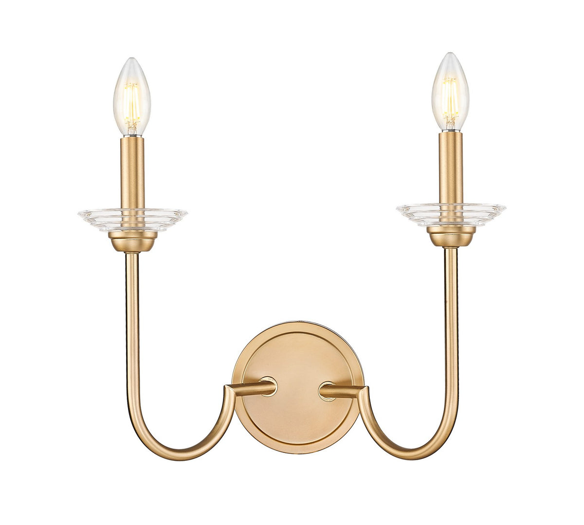 Applique murale Allistair Or moderne, nombre ampoules 2 – vue 2
