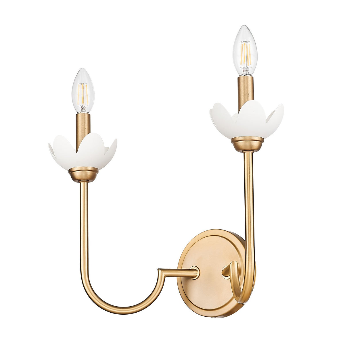 Applique murale Allistair Or moderne, nombre ampoules 2 – vue 3