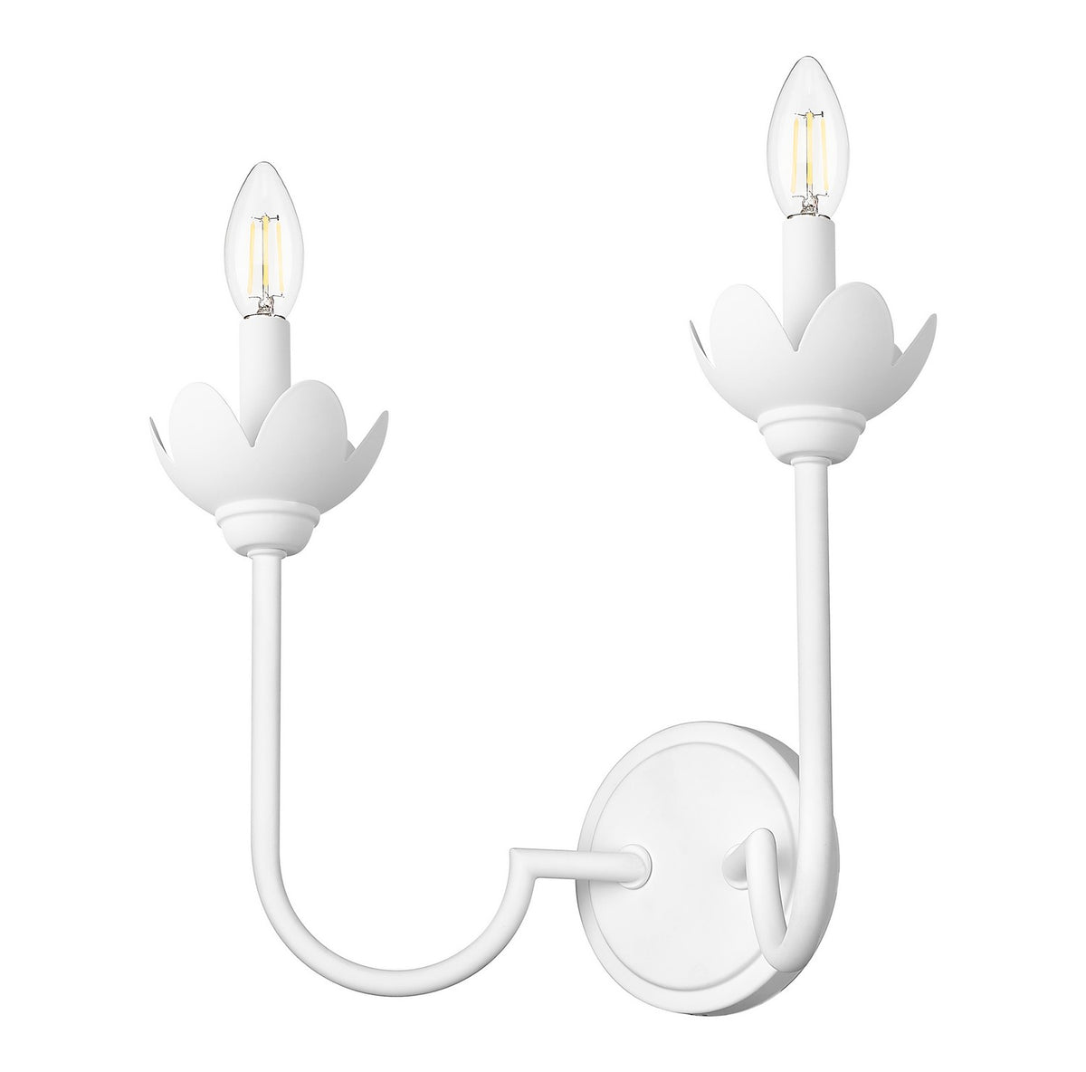Applique murale Allistair Blanc toundra, nombre ampoules 2 – vue 3