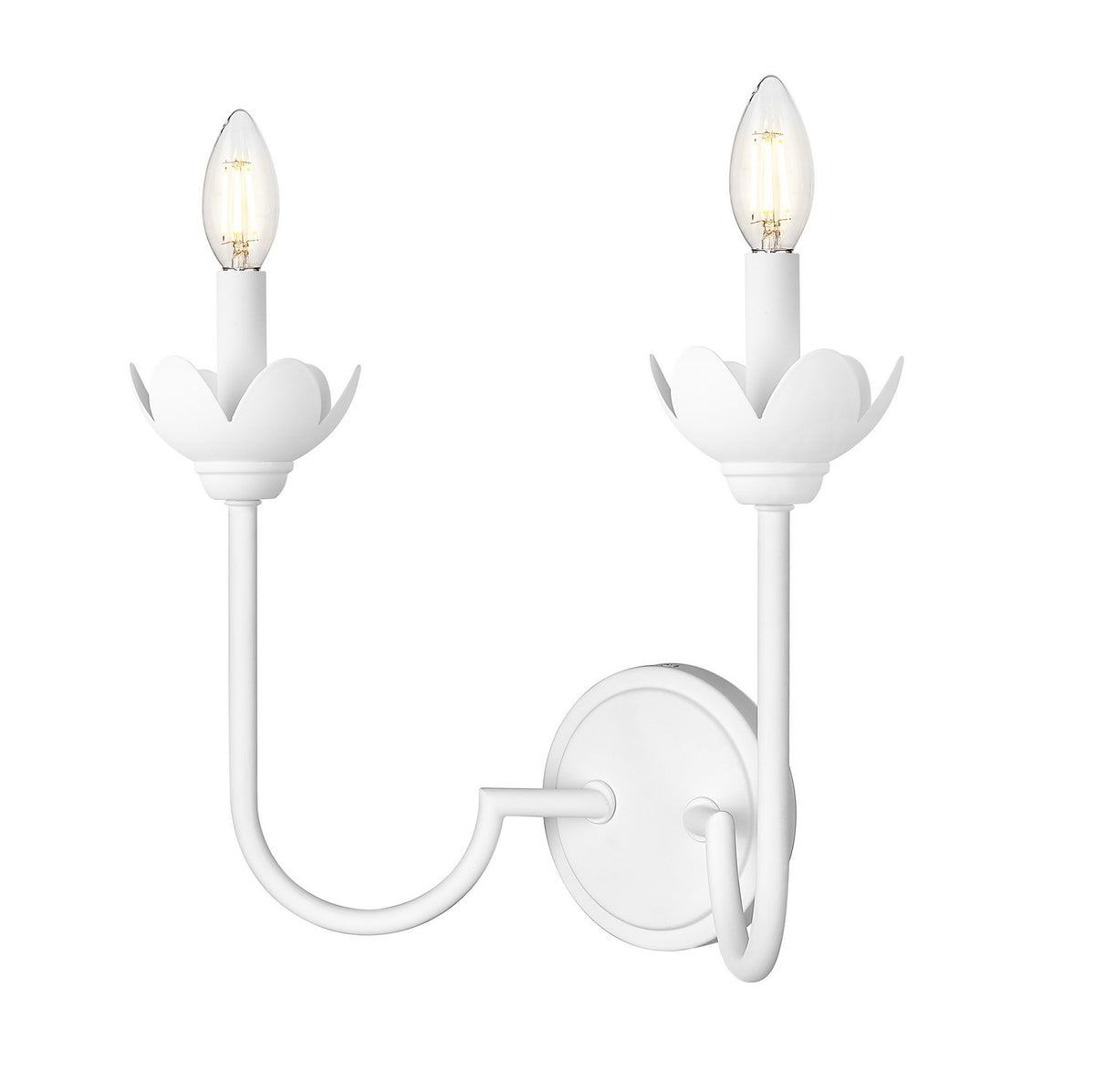 Applique murale Allistair Blanc toundra, nombre ampoules 2 – Z-Lite