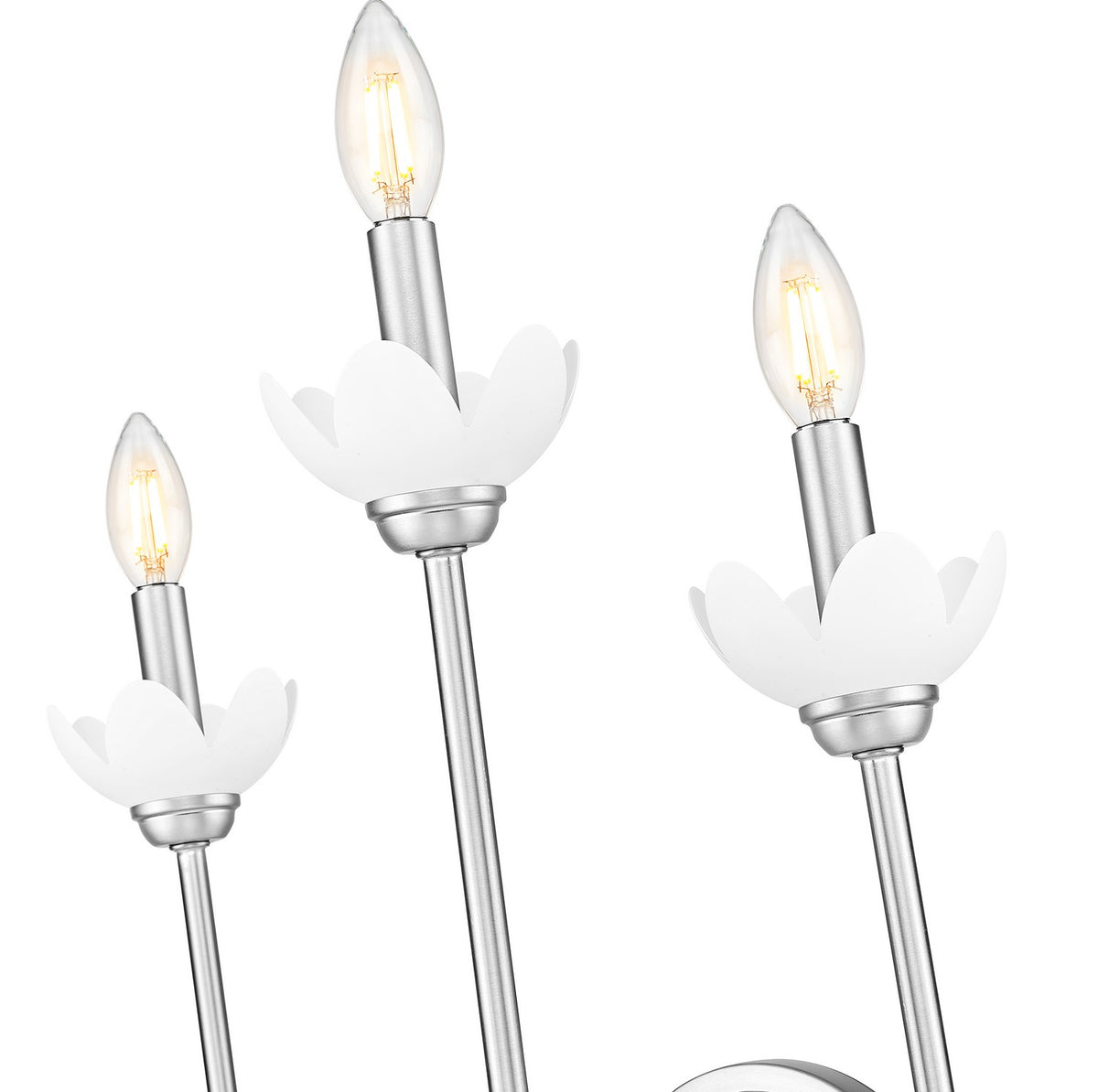 Applique murale Allistair Nickel brossé, nombre ampoules 3 – vue 4