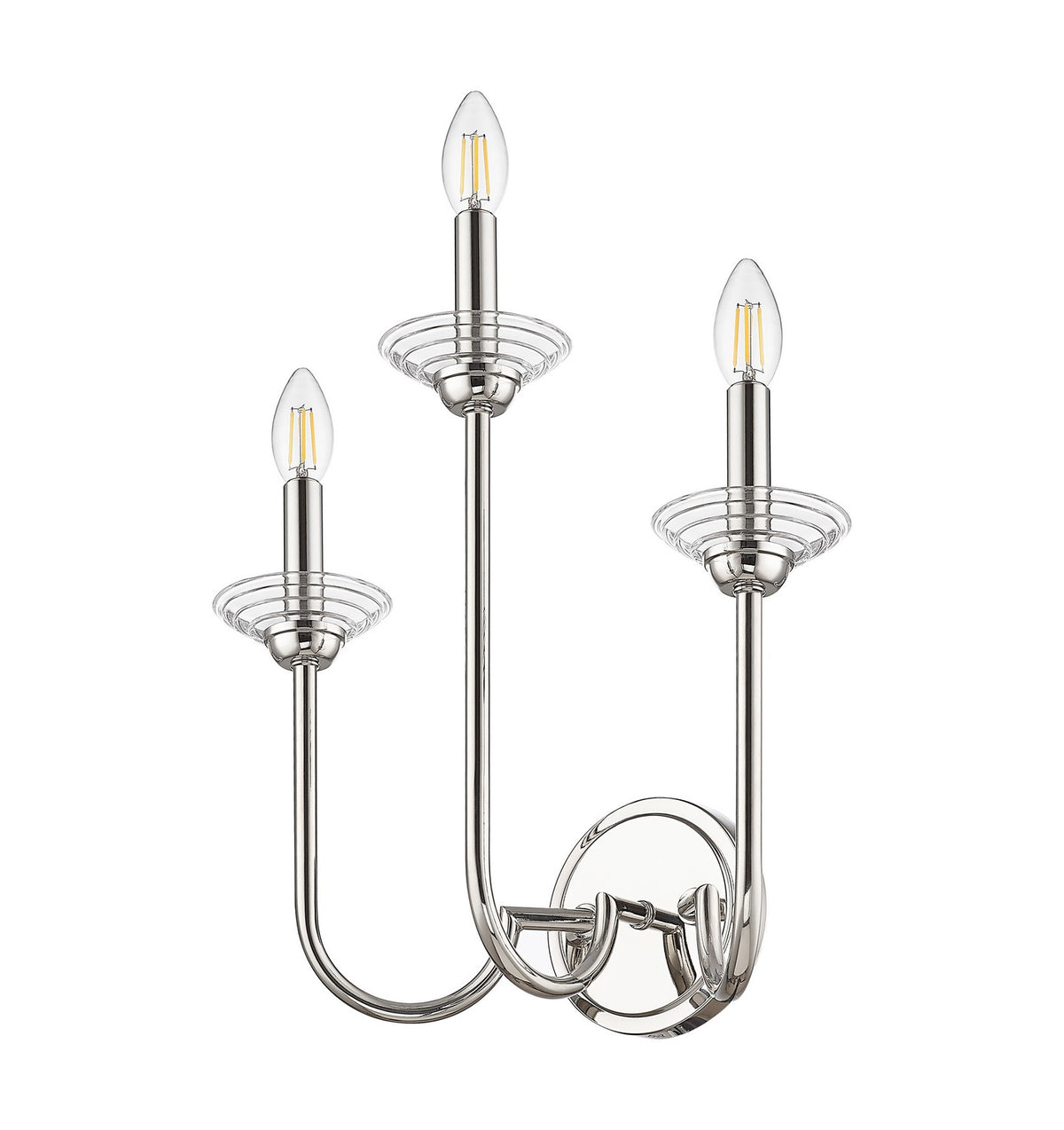 Applique murale Allistair Nickel poli, nombre ampoules 3 – vue 5