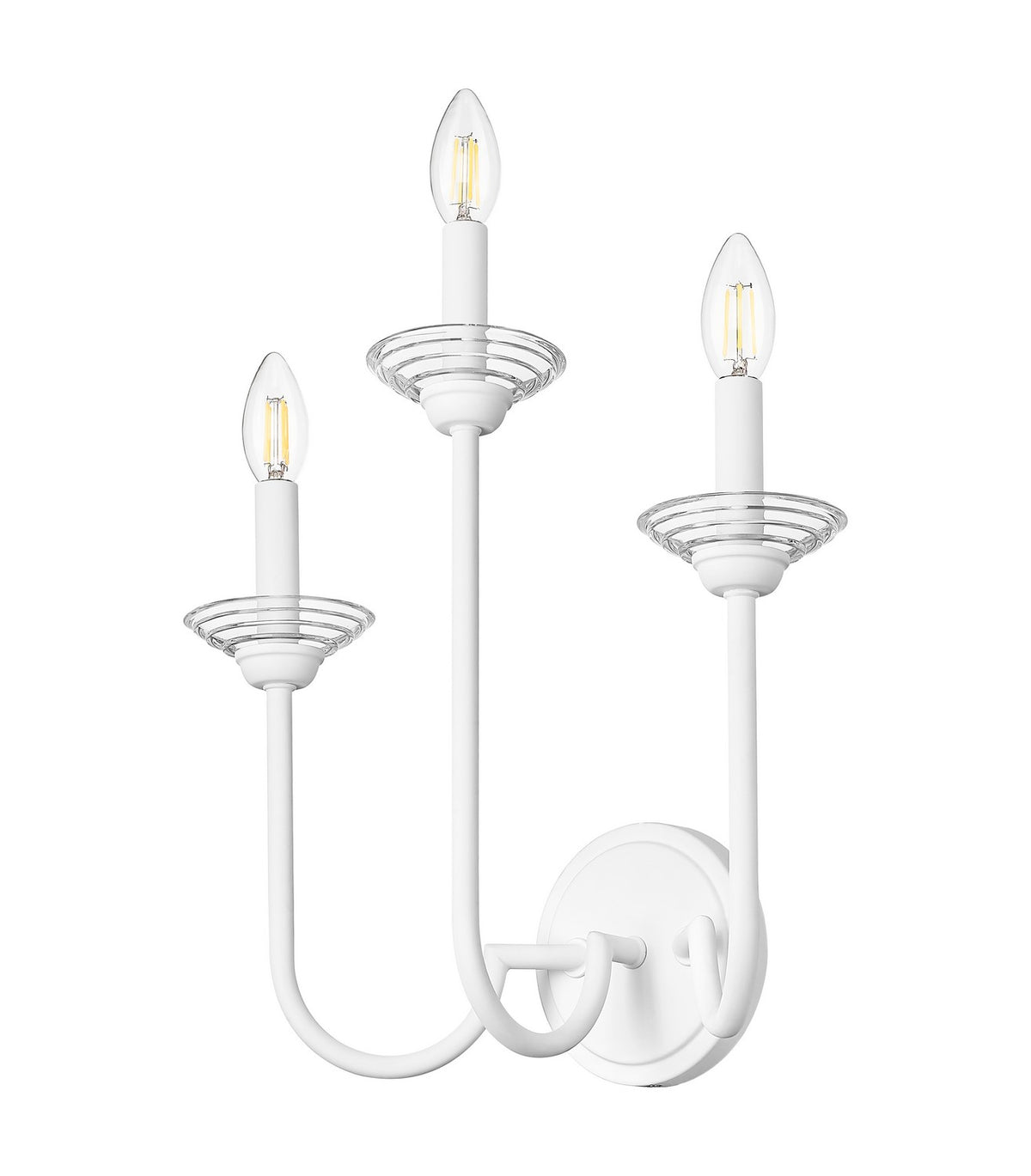 Applique murale Allistair Blanc toundra, nombre ampoules 3 – vue 5