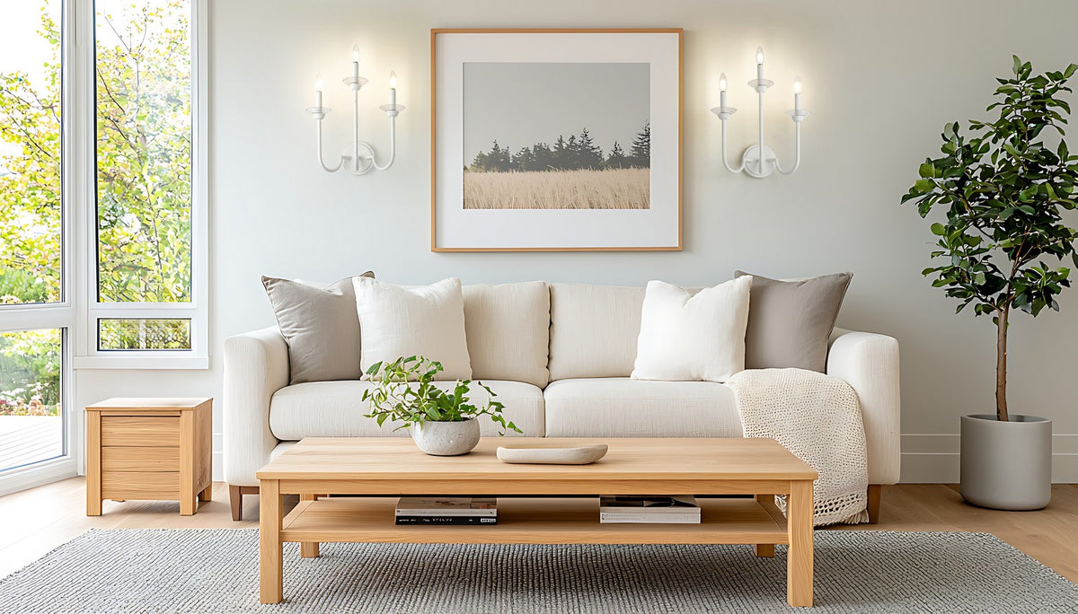 Applique murale Allistair Blanc toundra, nombre ampoules 3 – vue 7
