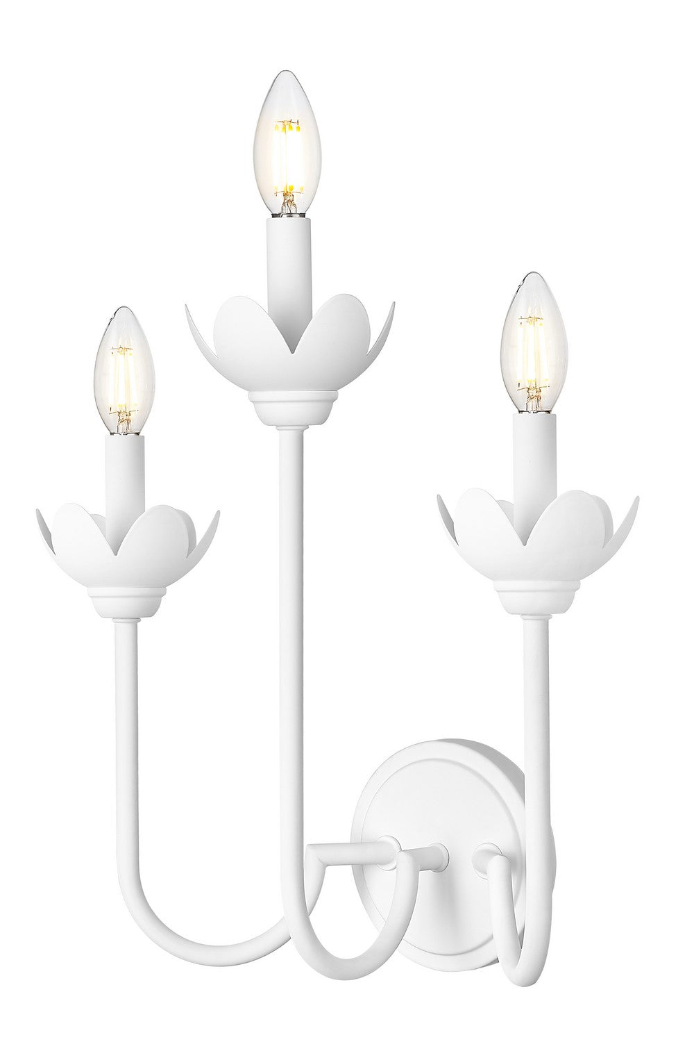 Applique murale Allistair Blanc toundra, nombre ampoules 3 – Z-Lite