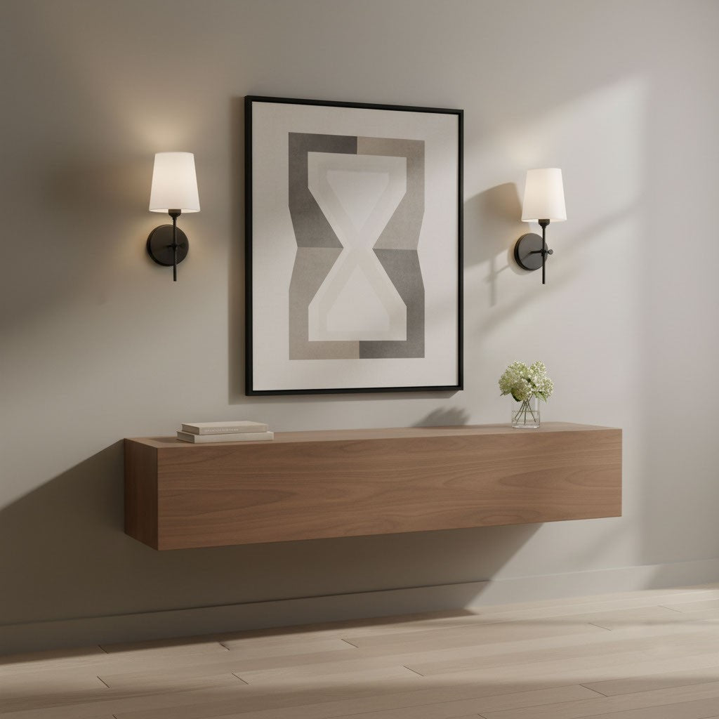 Applique murale Baker - Nickel brossé by Visual Comfort Studio | Luminaires & cie