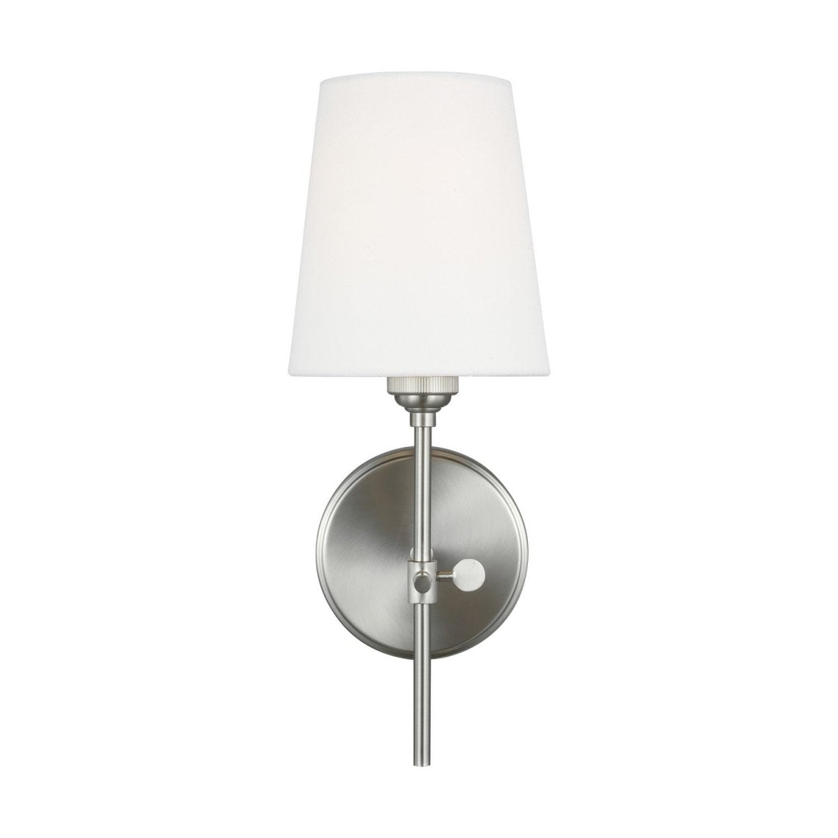 Applique murale Baker - Nickel brossé by Visual Comfort Studio | Luminaires & cie