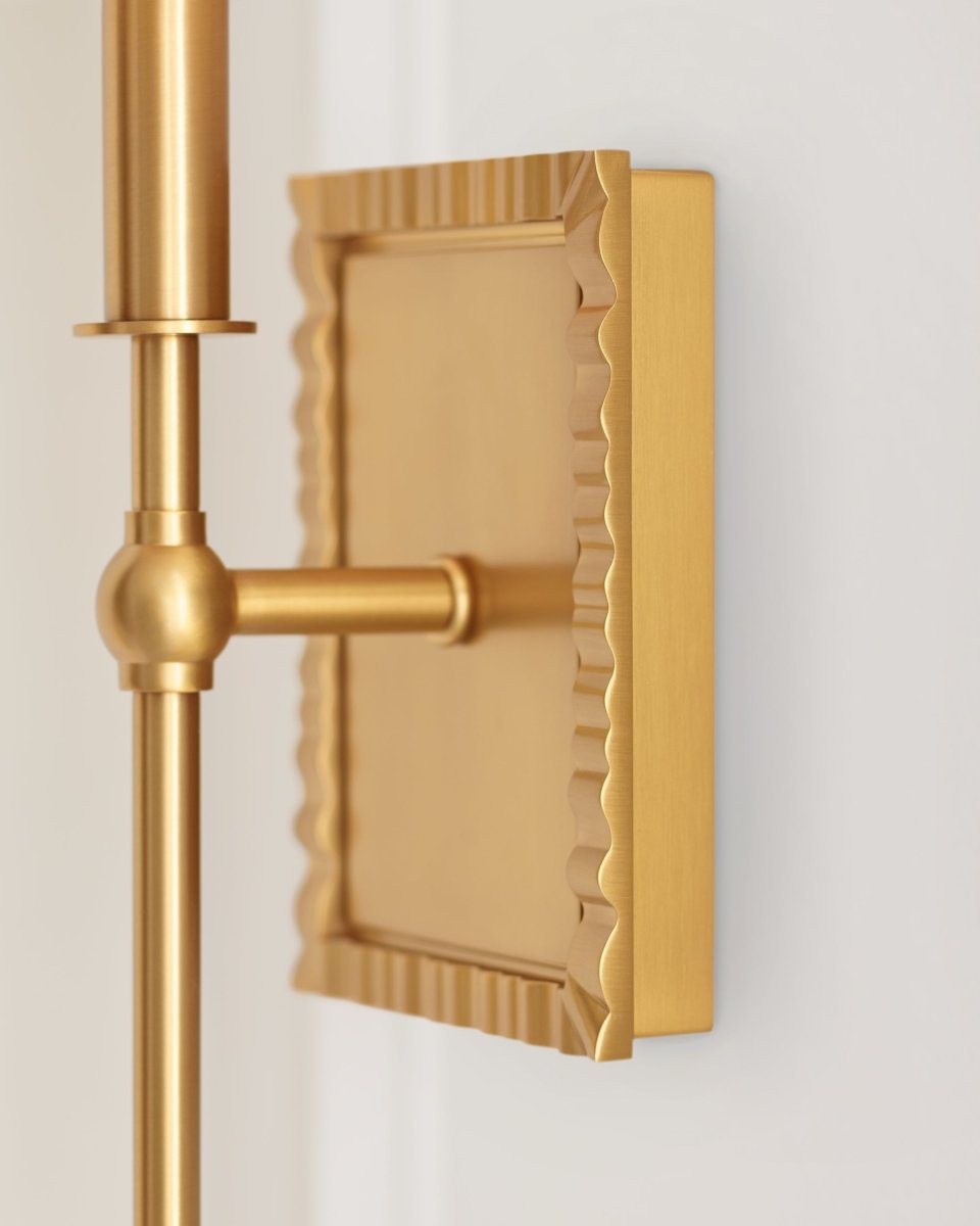 Applique murale Baxley - Nickel poli 8" by Visual Comfort Studio | Luminaires & cie