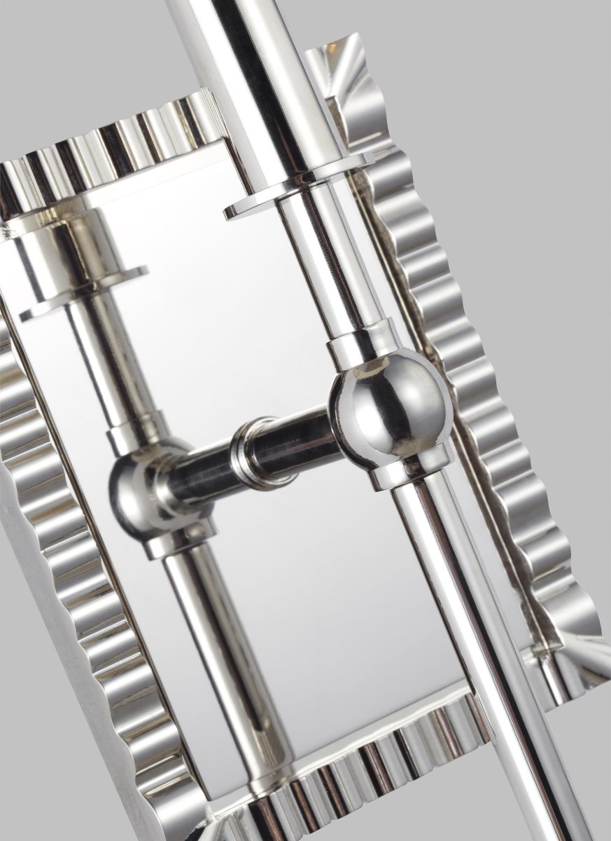 Applique murale Baxley - Nickel poli 8" by Visual Comfort Studio | Luminaires & cie