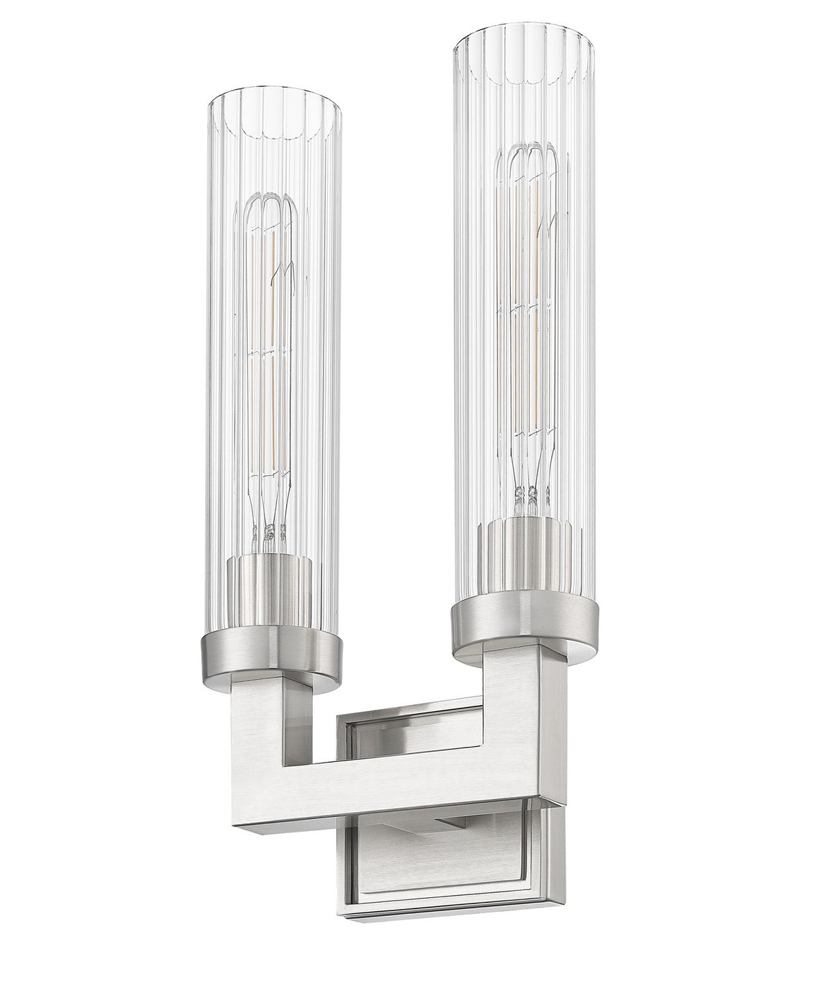 Applique murale Beau Nickel brossé, nombre ampoules 2 – vue 4