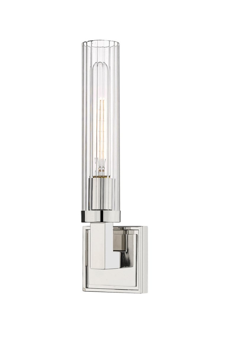 Applique murale Beau - Nickel poli 1 by Z-Lite | Luminaires & cie
