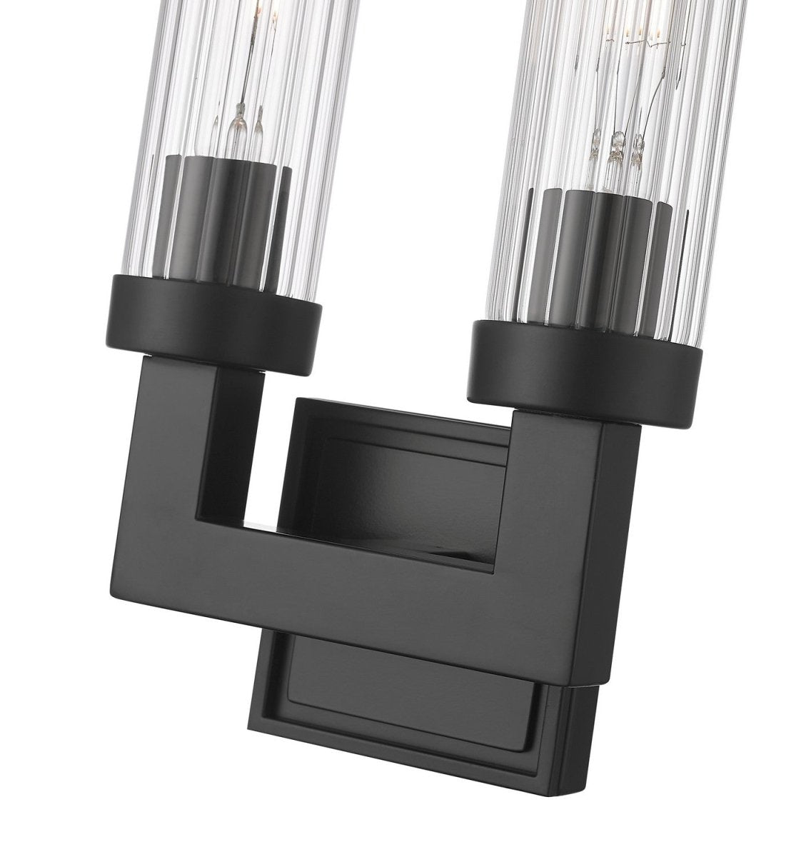 Applique murale Beau - Noir mat 2 by Z-Lite | Luminaires & cie
