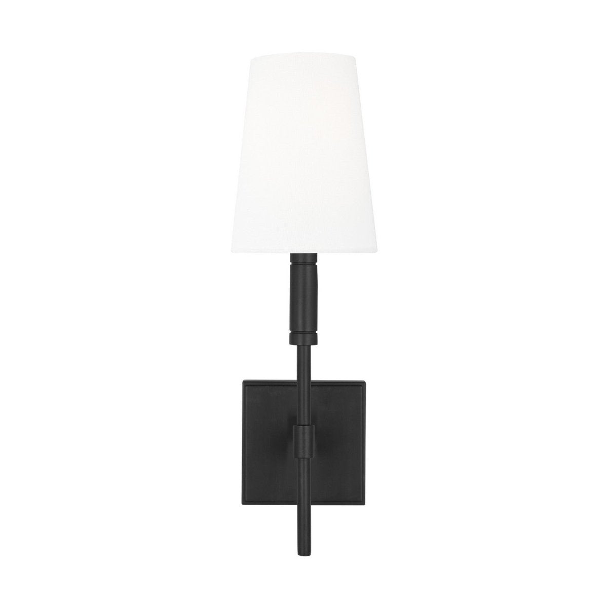Applique murale Beckham Classic - Fer vieilli 17" Lin blanc by Visual Comfort Studio | Luminaires & cie