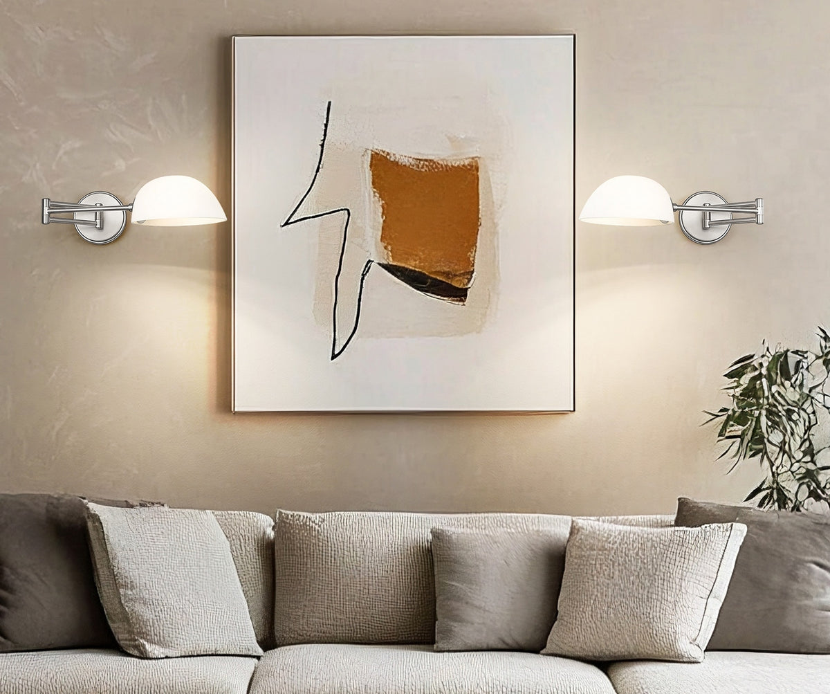 Applique murale Breton Nickel brossé – vue 7