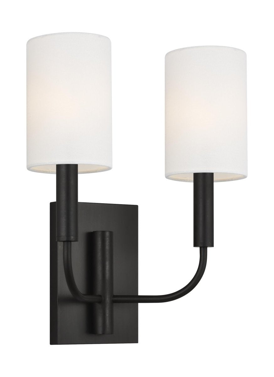 Applique murale Brianna - Nickel poli 4" 20" by Visual Comfort Studio | Luminaires & cie