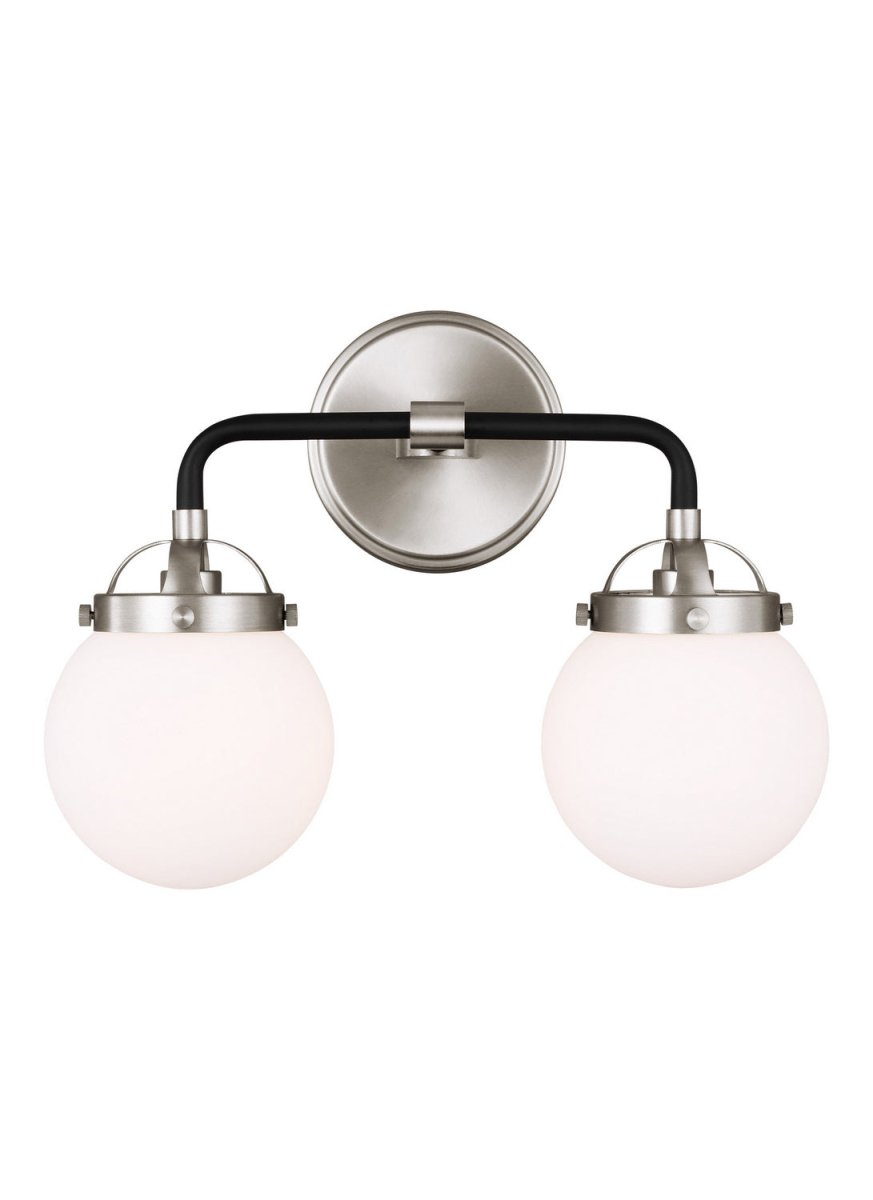 Applique murale Cafe - Nickel brossé 14" by Visual Comfort Studio | Luminaires & cie
