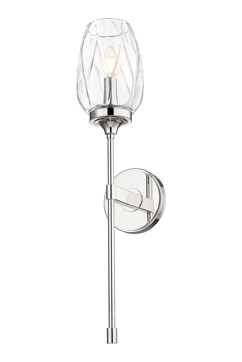Applique murale Cassian Nickel poli – vue 3