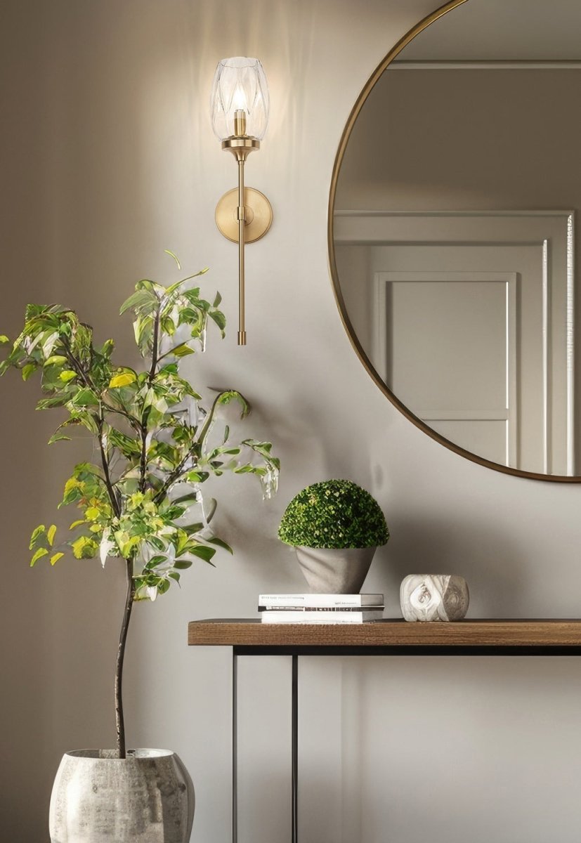 Applique murale Cassian - Nickel poli by Z-Lite | Luminaires & cie