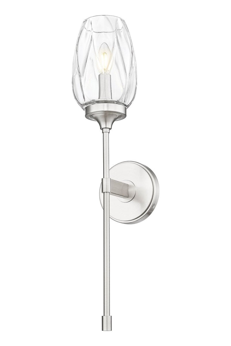 Applique murale Cassian - Nickel poli by Z-Lite | Luminaires & cie