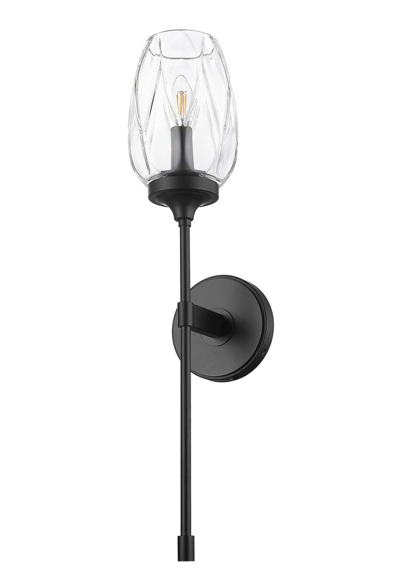 Applique murale Cassian - Nickel poli by Z-Lite | Luminaires & cie