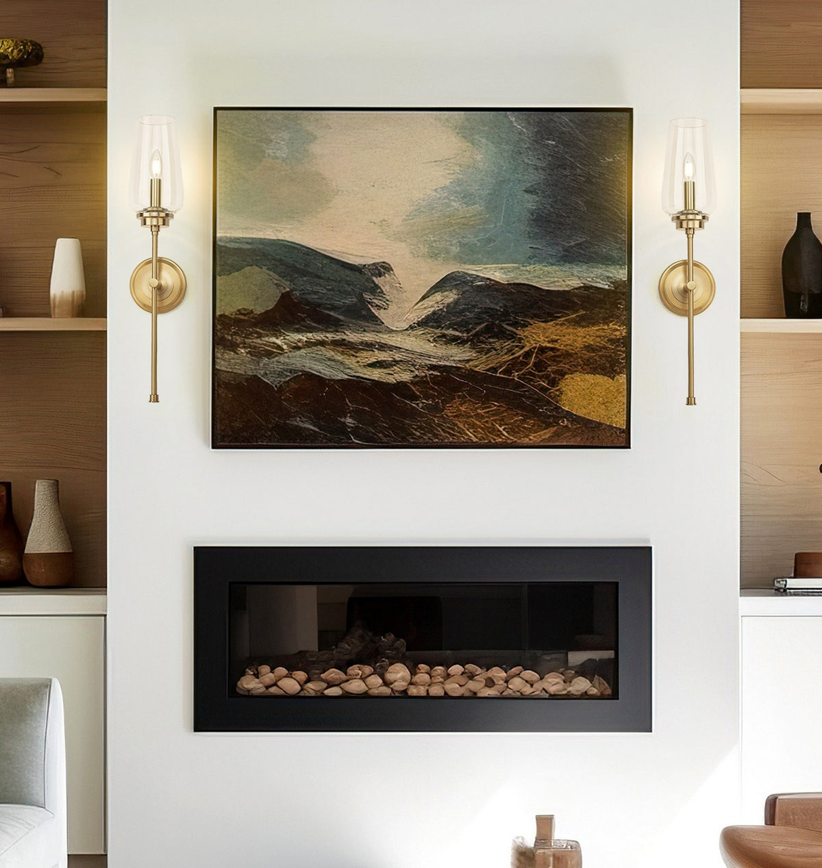 Applique murale Clara Or moderne – vue 7