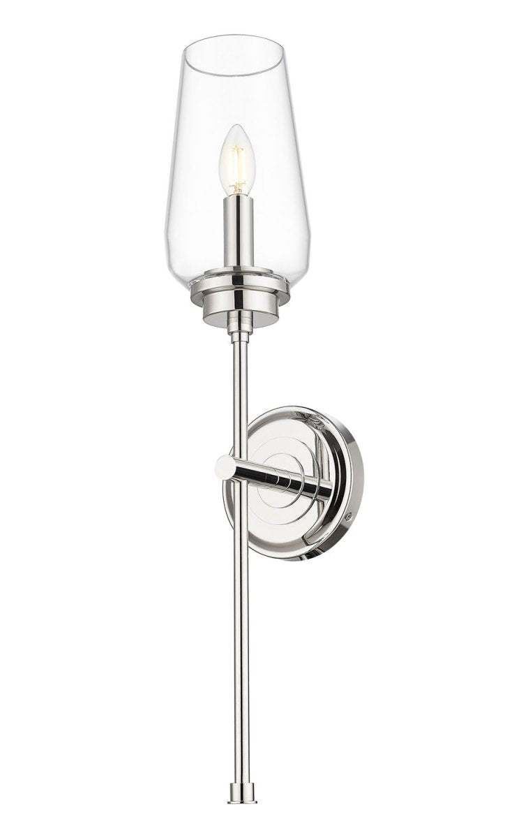 Applique murale Clara - Nickel poli by Z-Lite | Luminaires & cie