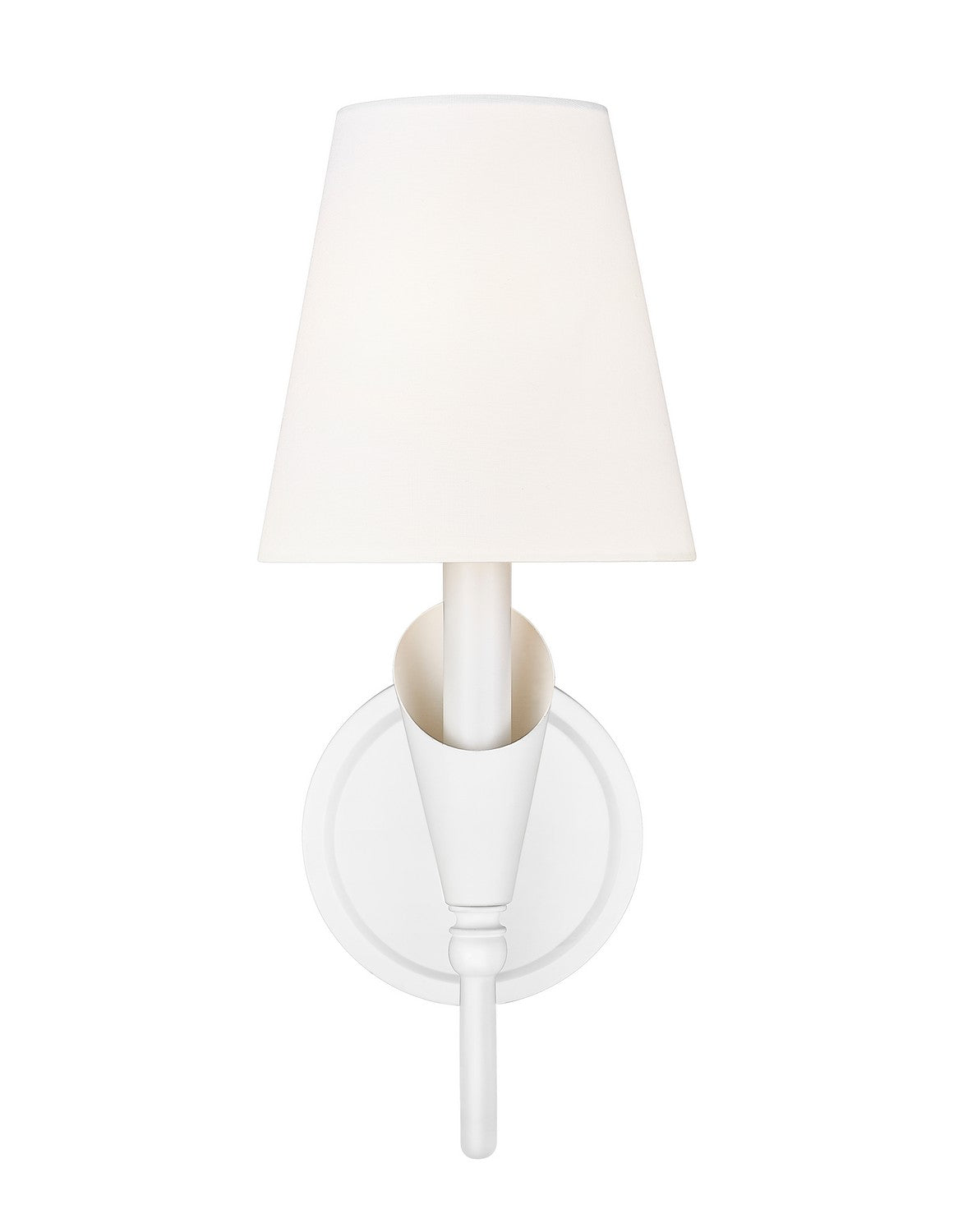 Applique murale Claudelle Blanc toundra, 14" – vue 2