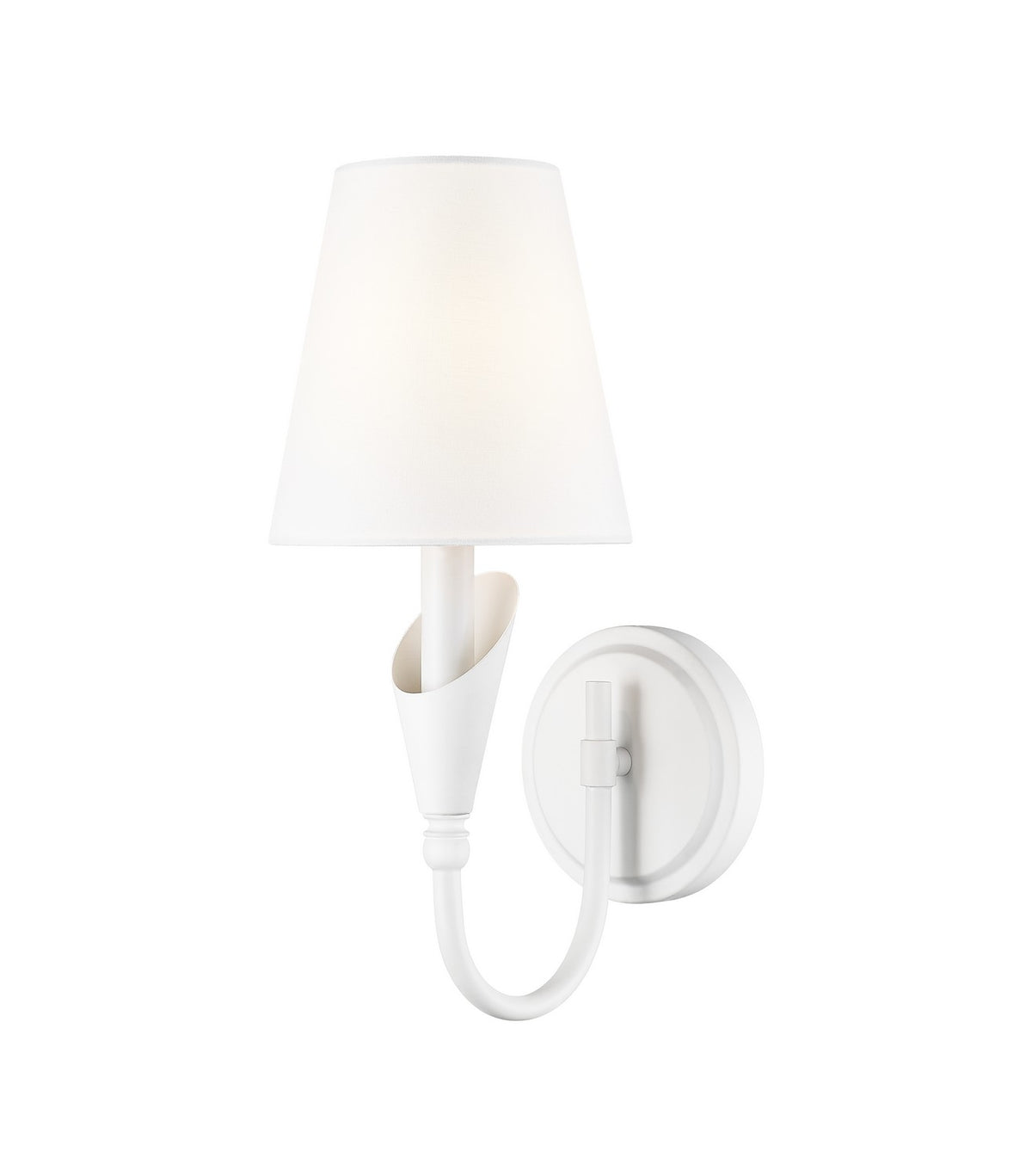 Applique murale Claudelle Blanc toundra, 14" – Z-Lite