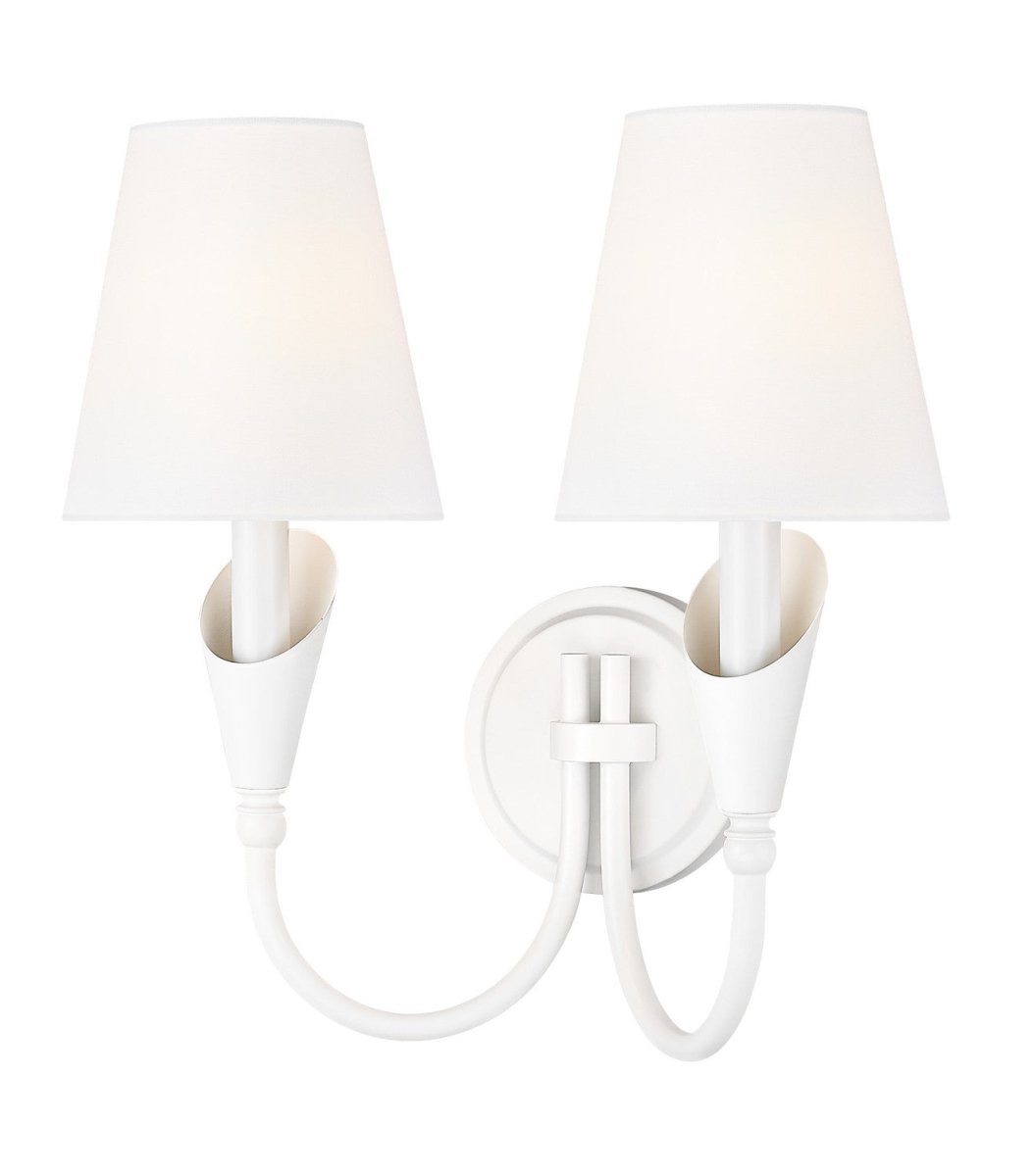 Applique murale Claudelle - Blanc toundra 14 1/2" by Z-Lite | Luminaires & cie