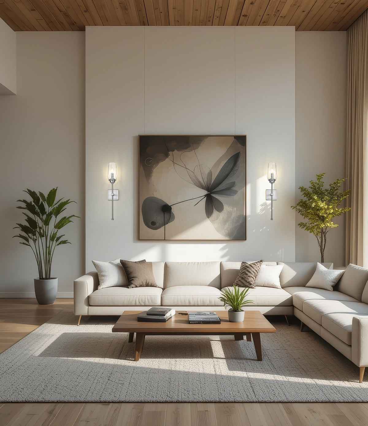 Applique murale Cosmo Nickel brossé – vue 7
