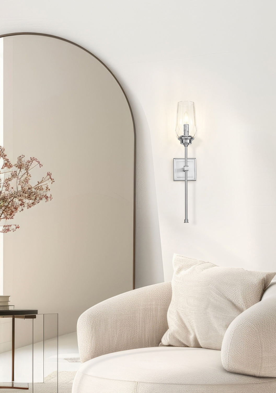 Applique murale Cosmo Nickel brossé – vue 8