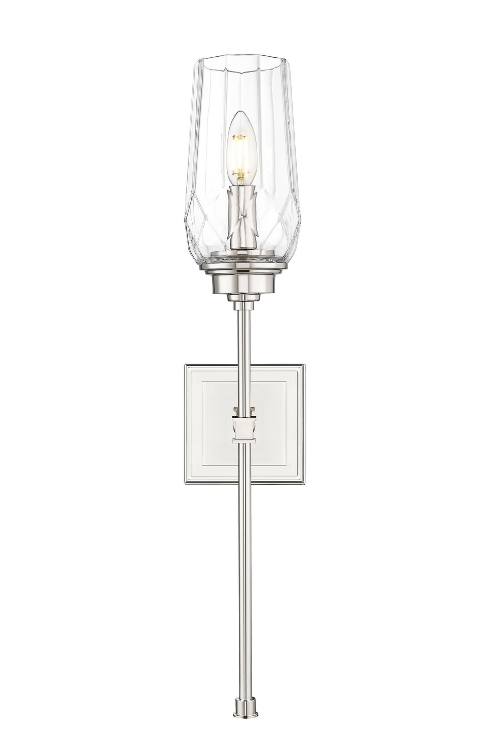 Applique murale Cosmo Nickel poli – vue 2