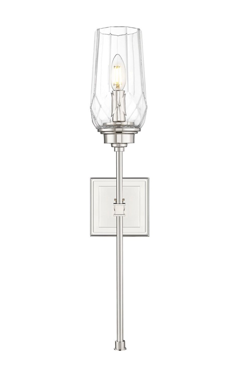 Applique murale Cosmo - Nickel poli by Z-Lite | Luminaires & cie