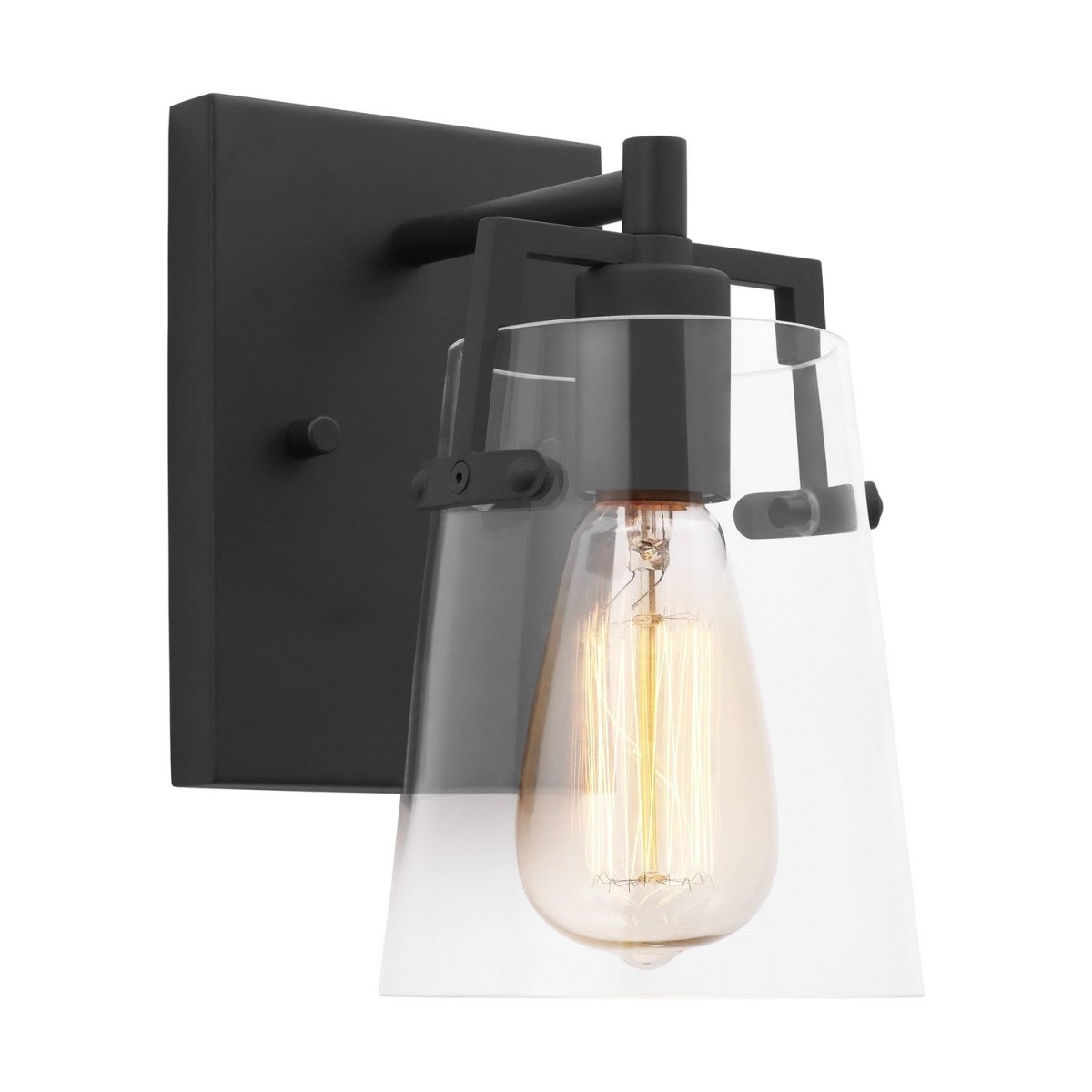 Applique murale Crofton - Noir minuit Transparent by Visual Comfort Studio | Luminaires & cie