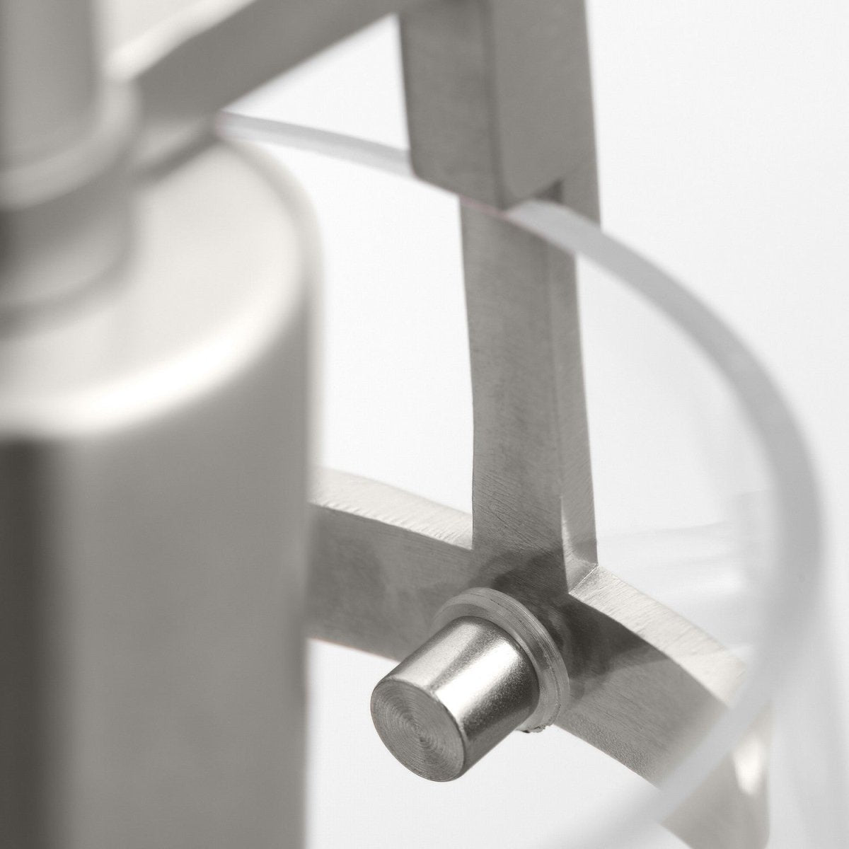 Applique murale Crofton - Laiton satiné Verre craquelé transparent by Visual Comfort Studio | Luminaires & cie