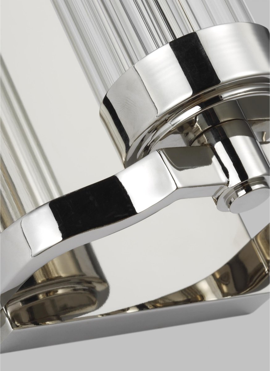 Applique murale Demi - Nickel poli by Visual Comfort Studio | Luminaires & cie