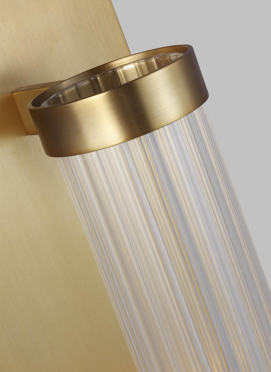 Applique murale Demi - Nickel poli by Visual Comfort Studio | Luminaires & cie