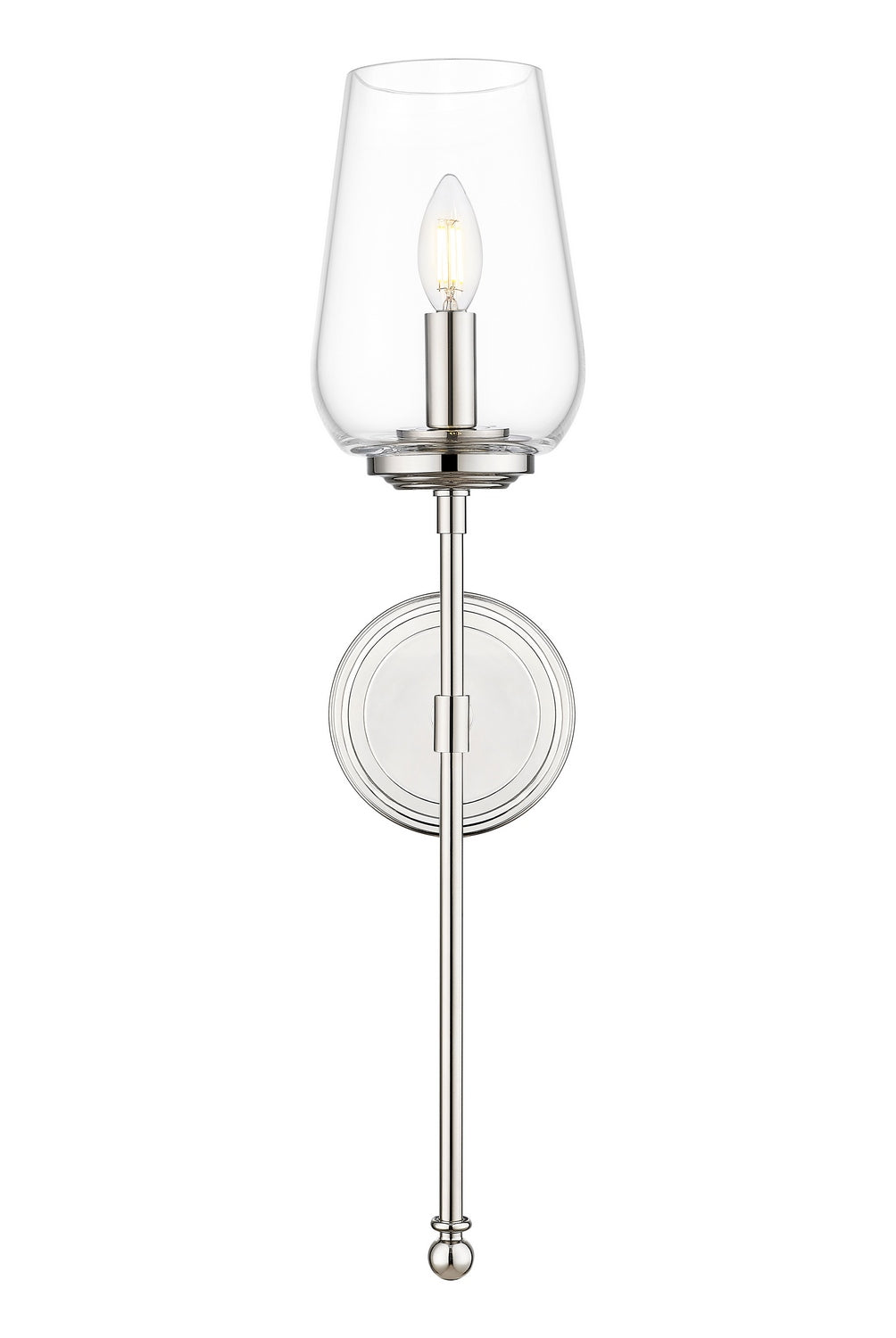 Applique murale Dominique Nickel poli – vue 2