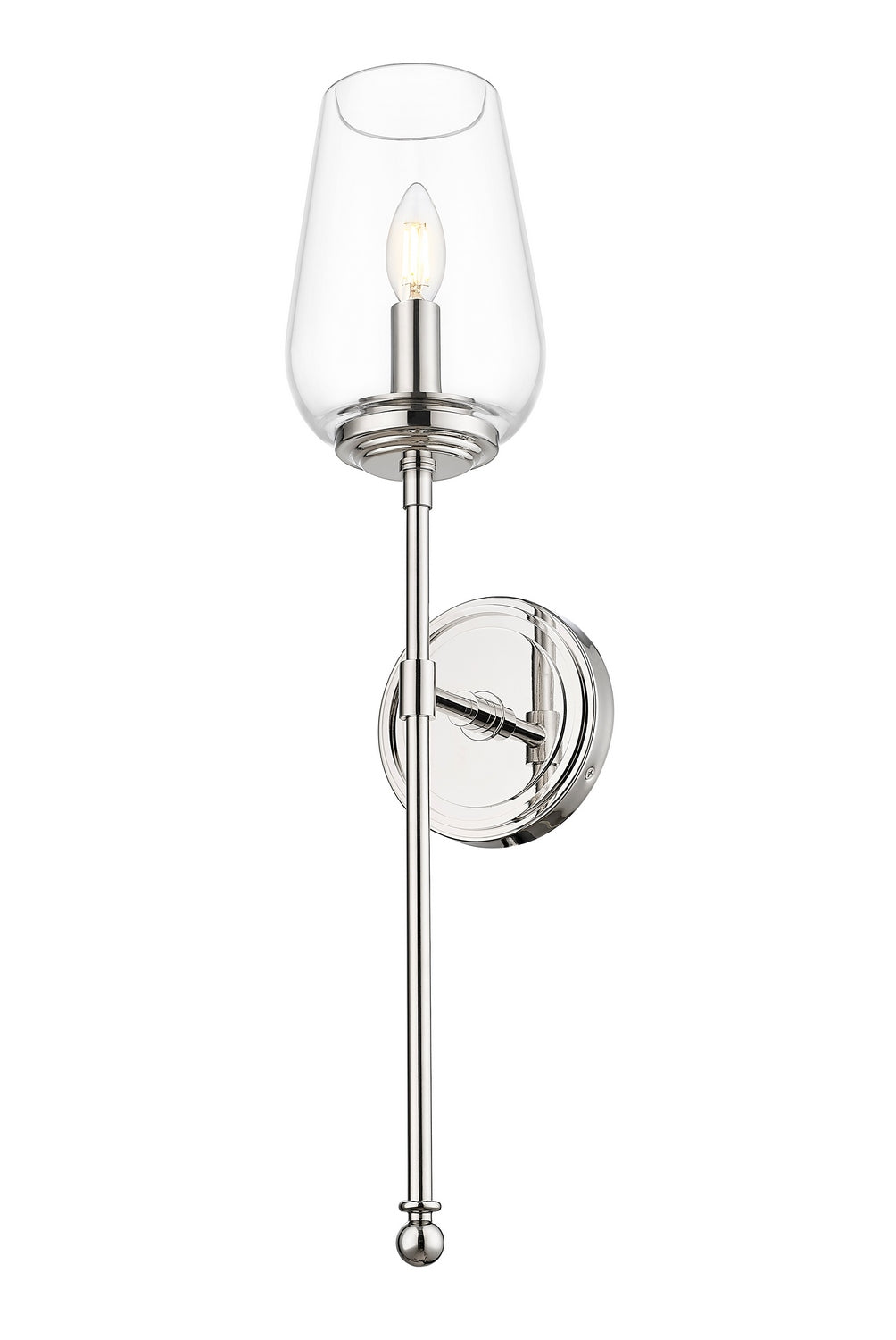 Applique murale Dominique Nickel poli – vue 3