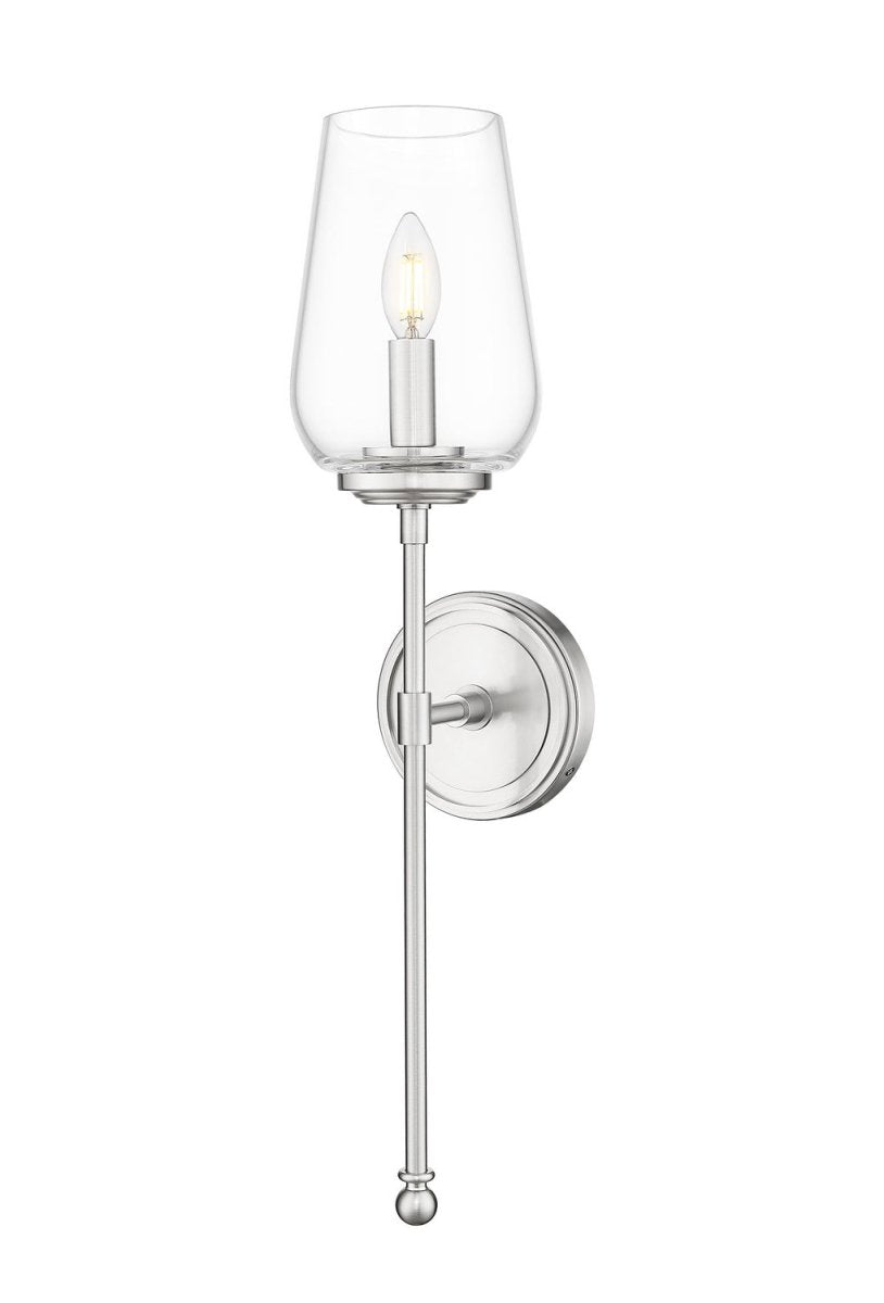 Applique murale Dominique - Nickel brossé by Z-Lite | Luminaires & cie