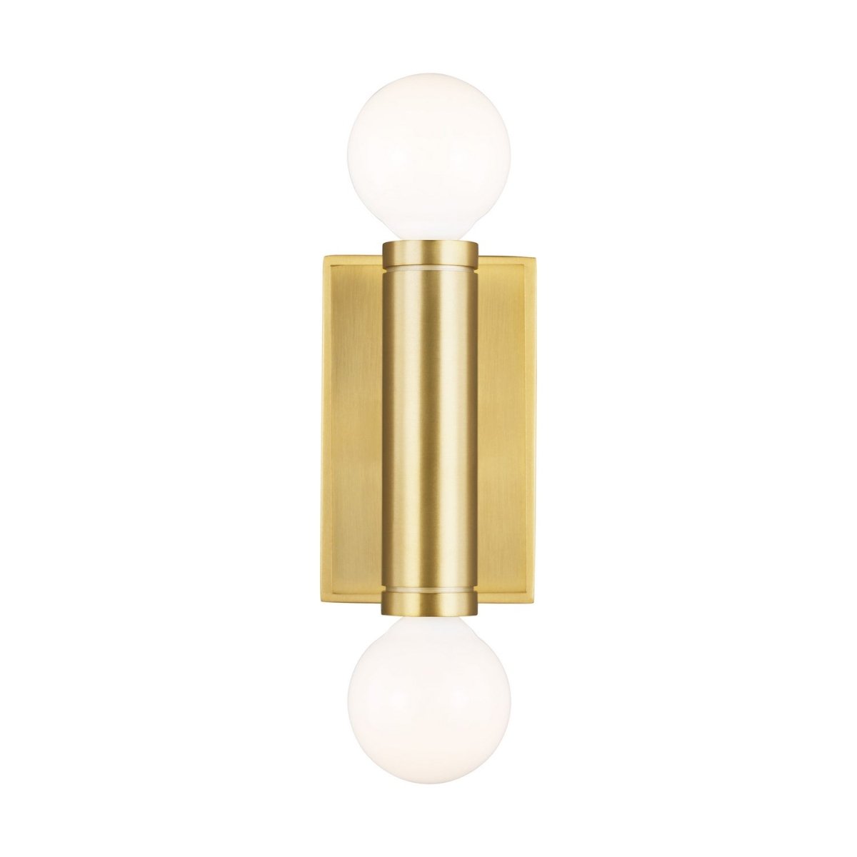 Applique murale double Beckham Modern - Laiton bruni 4 1/2" by Visual Comfort Studio | Luminaires & cie