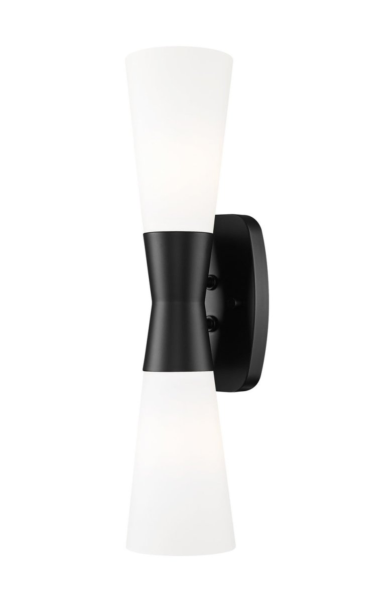 Applique murale Emrys - Noir mat 4 1/2" by Z-Lite | Luminaires & cie