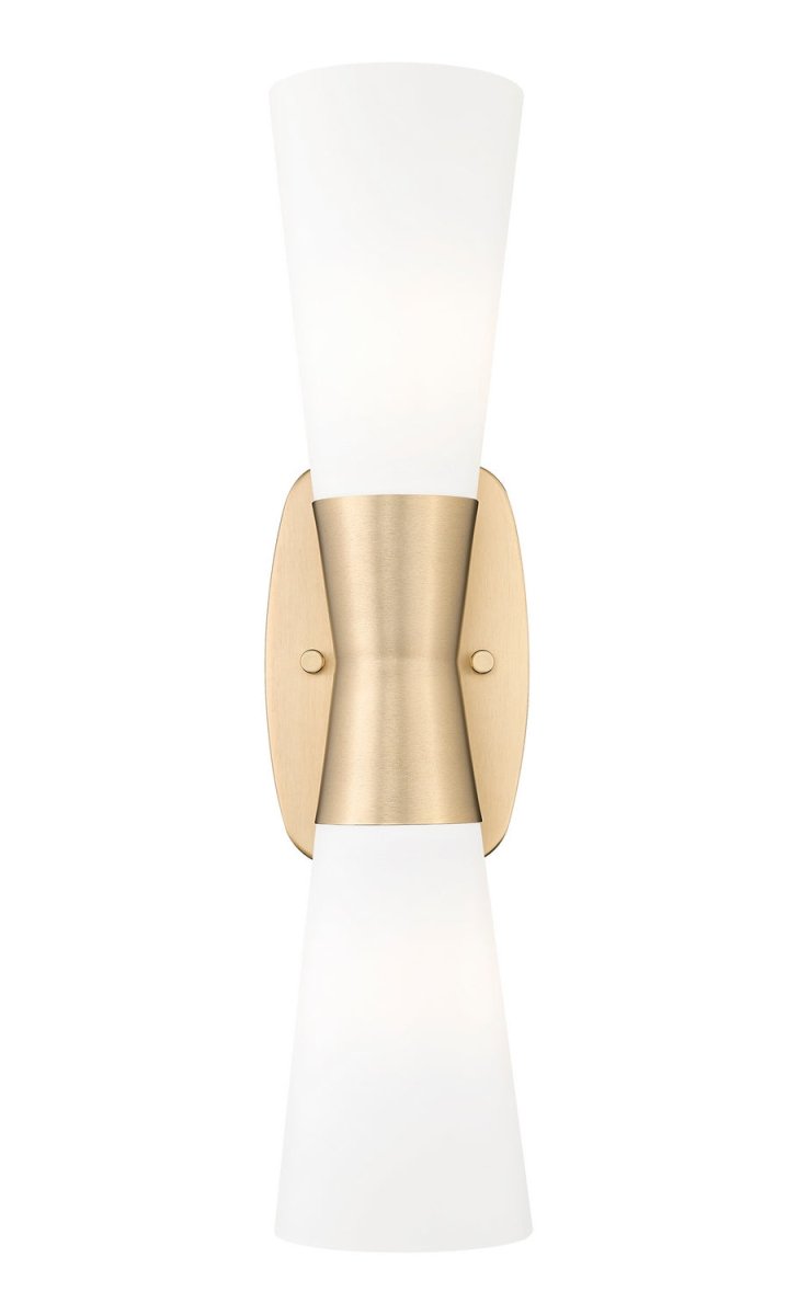 Applique murale Emrys - Nickel poli 4 1/2" by Z-Lite | Luminaires & cie