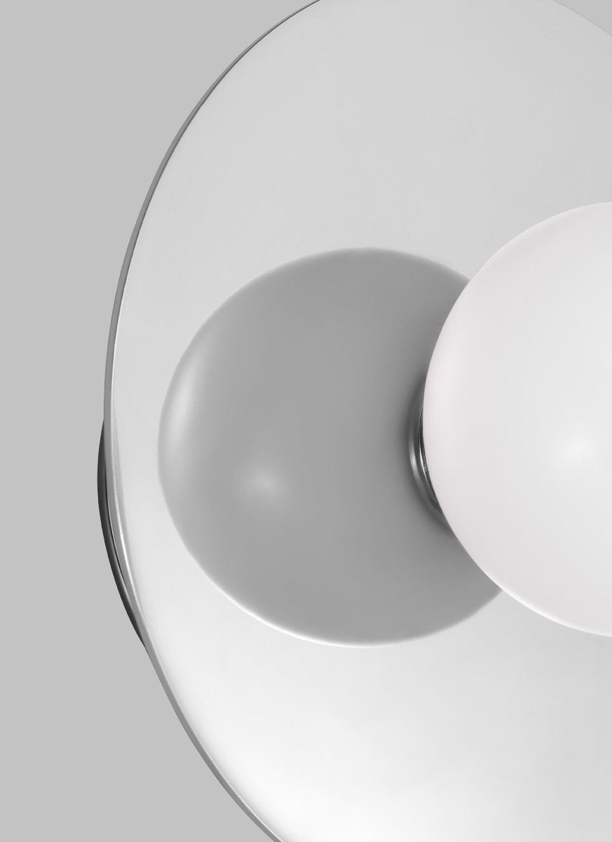 Applique murale en angle Nodes - Blanc mat by Visual Comfort Studio | Luminaires & cie